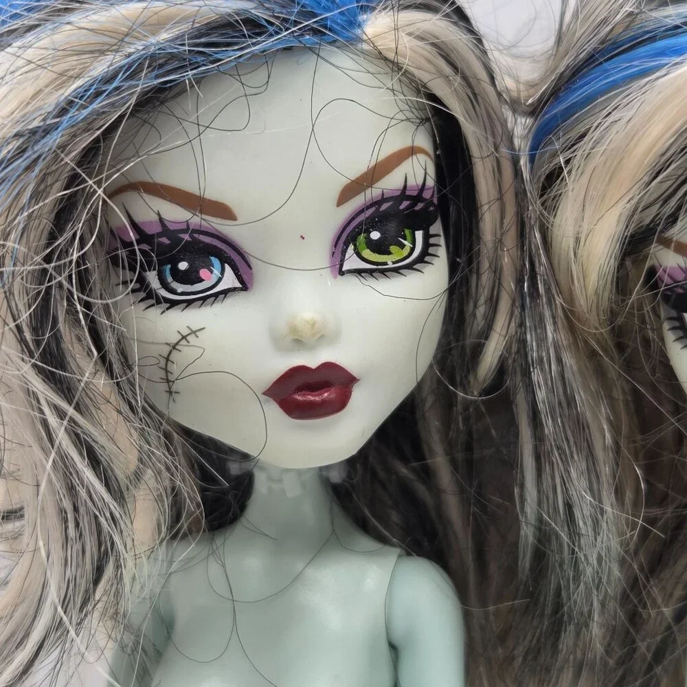 Monster High Basic Budget Release Replacement Nude Frankie Stein Dolls